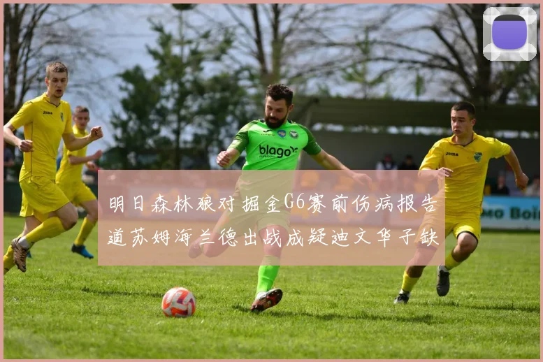 明日森林狼对掘金G6赛前伤病报告道苏姆海兰德出战成疑迪文华子缺阵